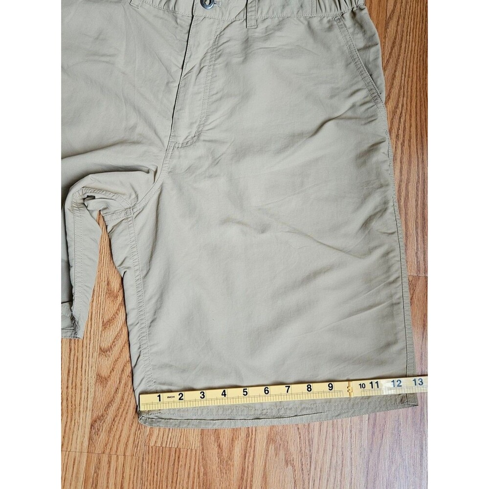 Patagonia Men's Quandary Hiking Shorts Khaki Tan Size Large L 10" Inseam Nylon - Picture 5 of 12